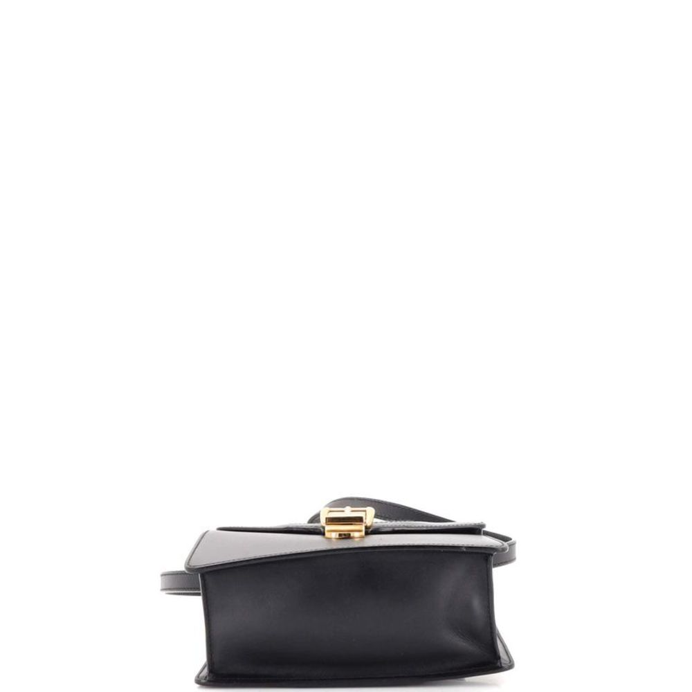 Gucci Sylvie Top Handle Bag Leather Mini Black - Picture 4 of 8